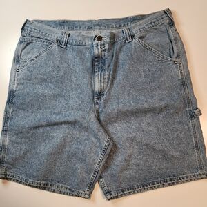 Classic Blue Denim Men's Shorts